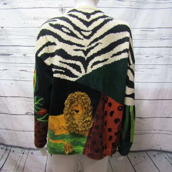 Design Options by Philip & Jane Gordon Jungle Cardigan Sweater - Picture 5 of 11